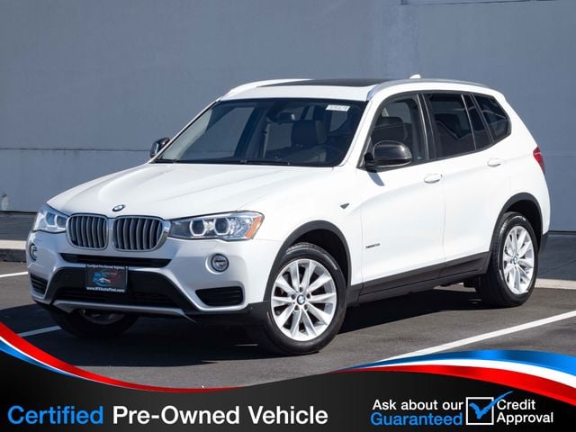 2017 BMW X3 CLEAN CARFAX, AWD, PAN SUNROOF, NAVI, HEATED SEATS, BACKUP CAM - 22783459 - 0