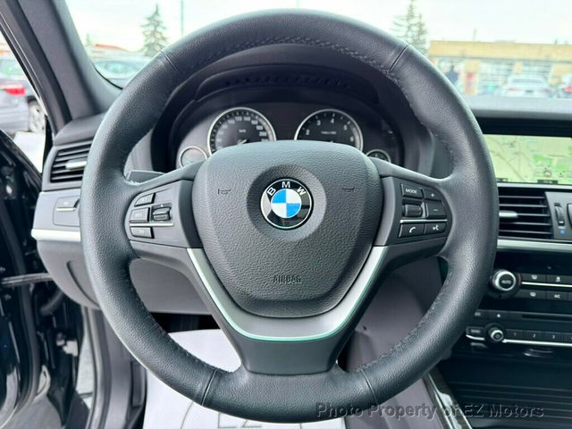 2017 BMW X3 ONE OWNER-ONLY 51830 KMS!  - 22960592 - 34