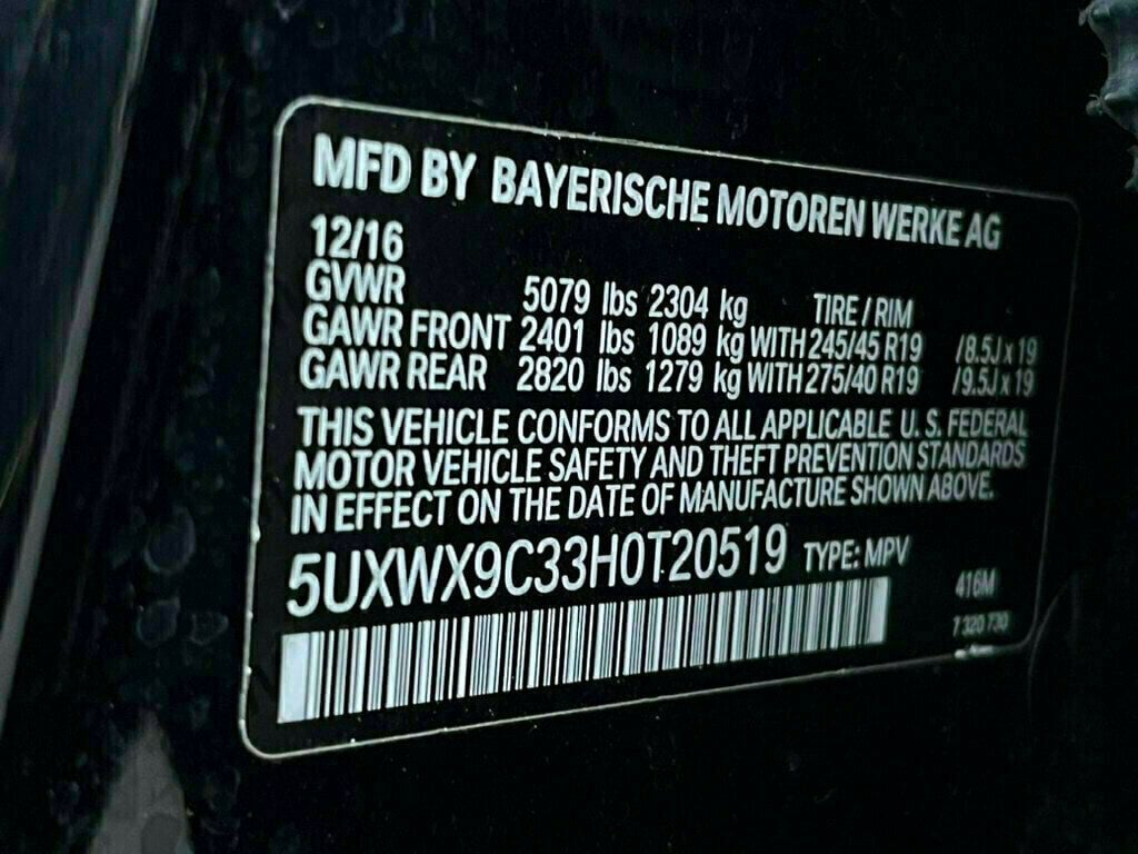 2017 BMW X3 xDrive28i - 22757477 - 40