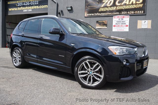 2017 BMW X3 xDrive28i M SPORT HUD NAVIGATION 360 CAMERAS HEATED SEATS PANO  - 23039713 - 0
