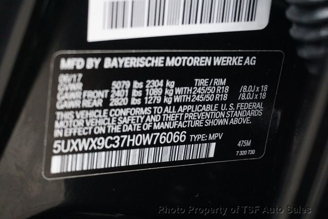 2017 BMW X3 xDrive28i NAVI REAR CAMERA PANO ROOF HEATED SEAST LOW MILES - 22944732 - 44