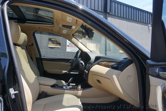 2017 BMW X3 xDrive35i NAVIGATION REAR CAMERA PANO ROOF HEATED SEATS LOADED!  - 23045547 - 10