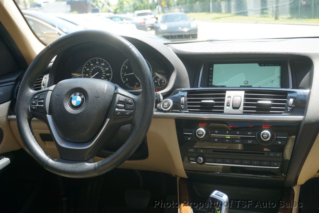 2017 BMW X3 xDrive35i NAVIGATION REAR CAMERA PANO ROOF HEATED SEATS LOADED!  - 23045547 - 15