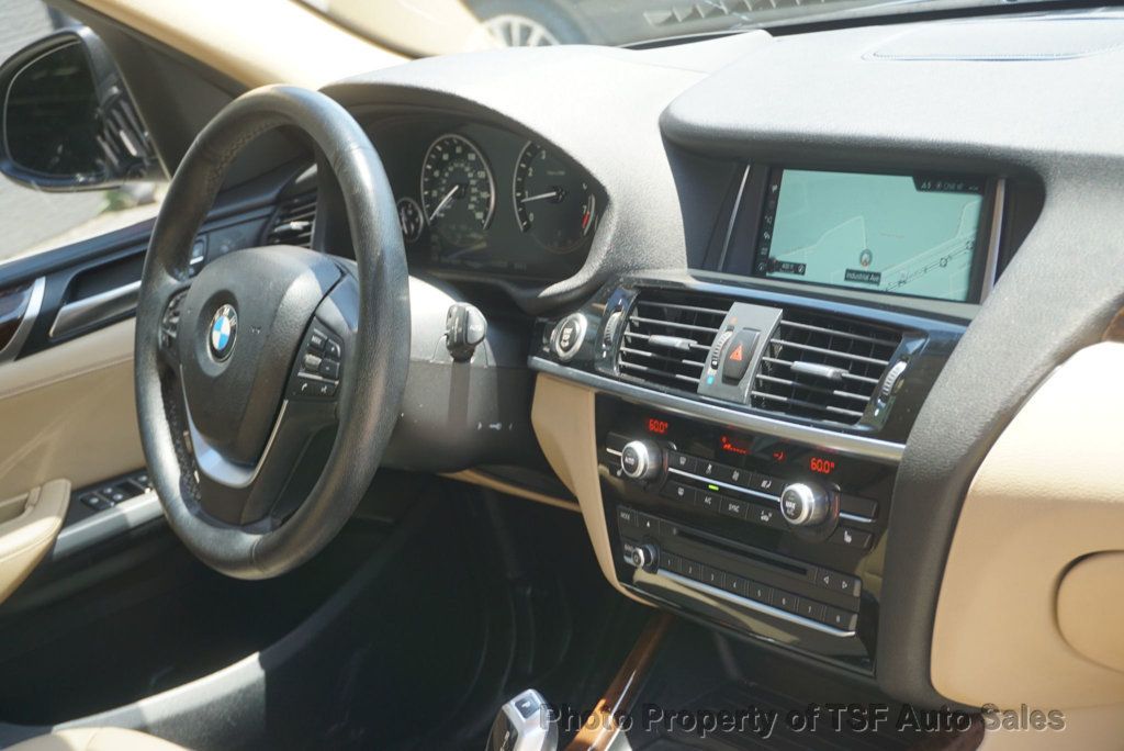 2017 BMW X3 xDrive35i NAVIGATION REAR CAMERA PANO ROOF HEATED SEATS LOADED!  - 23045547 - 17