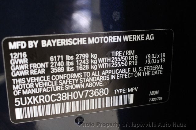 2017 BMW X5 xDrive35i Sports Activity Vehicle - 23019312 - 40