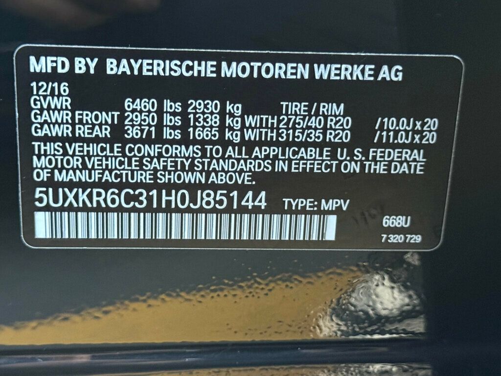 2017 BMW X5 xDrive50i Sports Activity Vehicle - 23004674 - 46