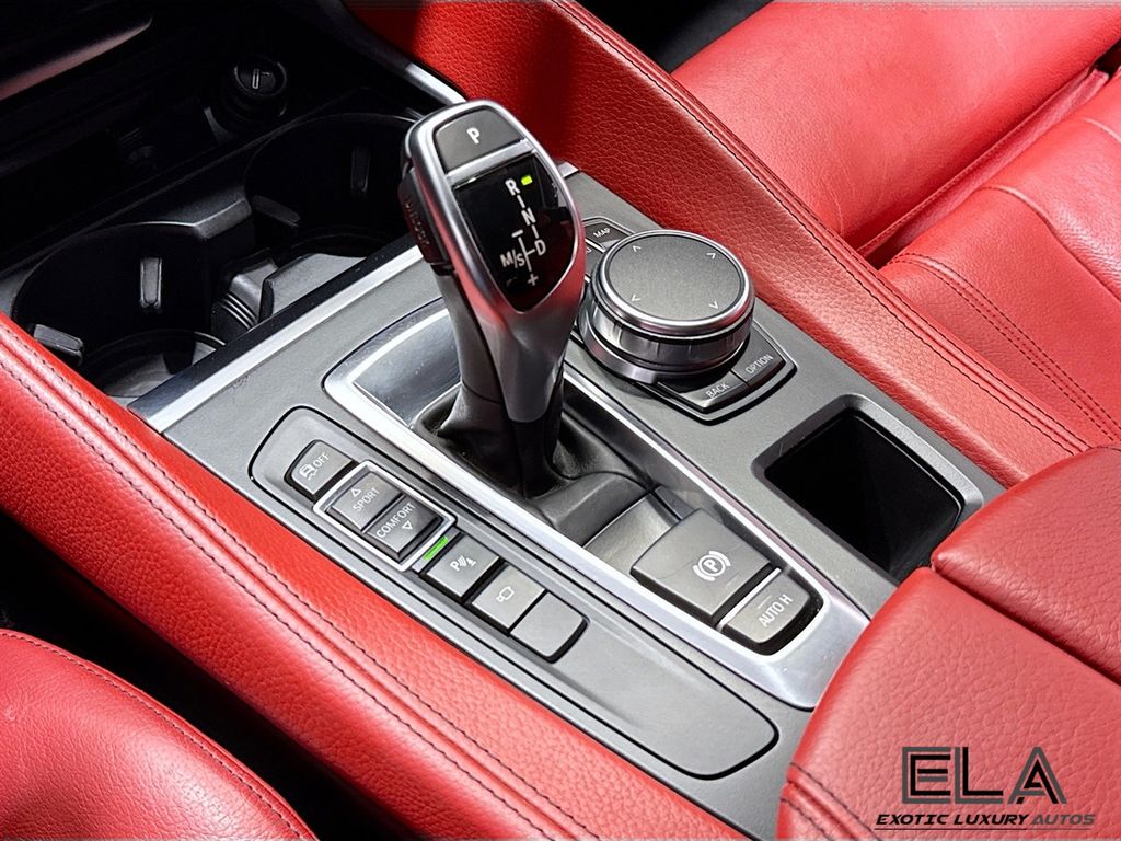 2017 BMW X6 SPORT! M PAK! RED GUTS! DRIVER ASSIST PLUS! PREMIUM PAK! V6!  - 22964600 - 18