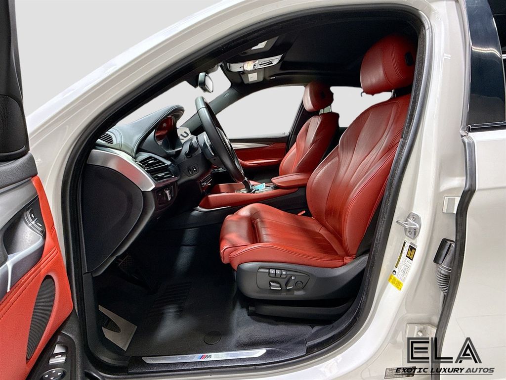 2017 BMW X6 SPORT! M PAK! RED GUTS! DRIVER ASSIST PLUS! PREMIUM PAK! V6!  - 22964600 - 21