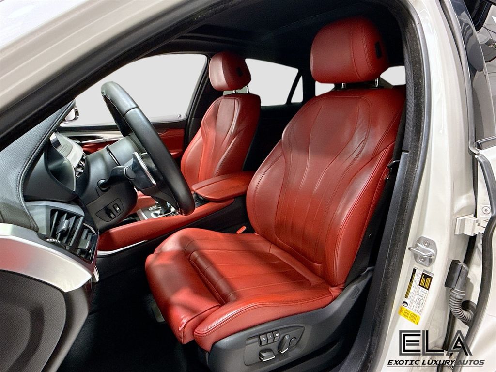 2017 BMW X6 SPORT! M PAK! RED GUTS! DRIVER ASSIST PLUS! PREMIUM PAK! V6!  - 22964600 - 23