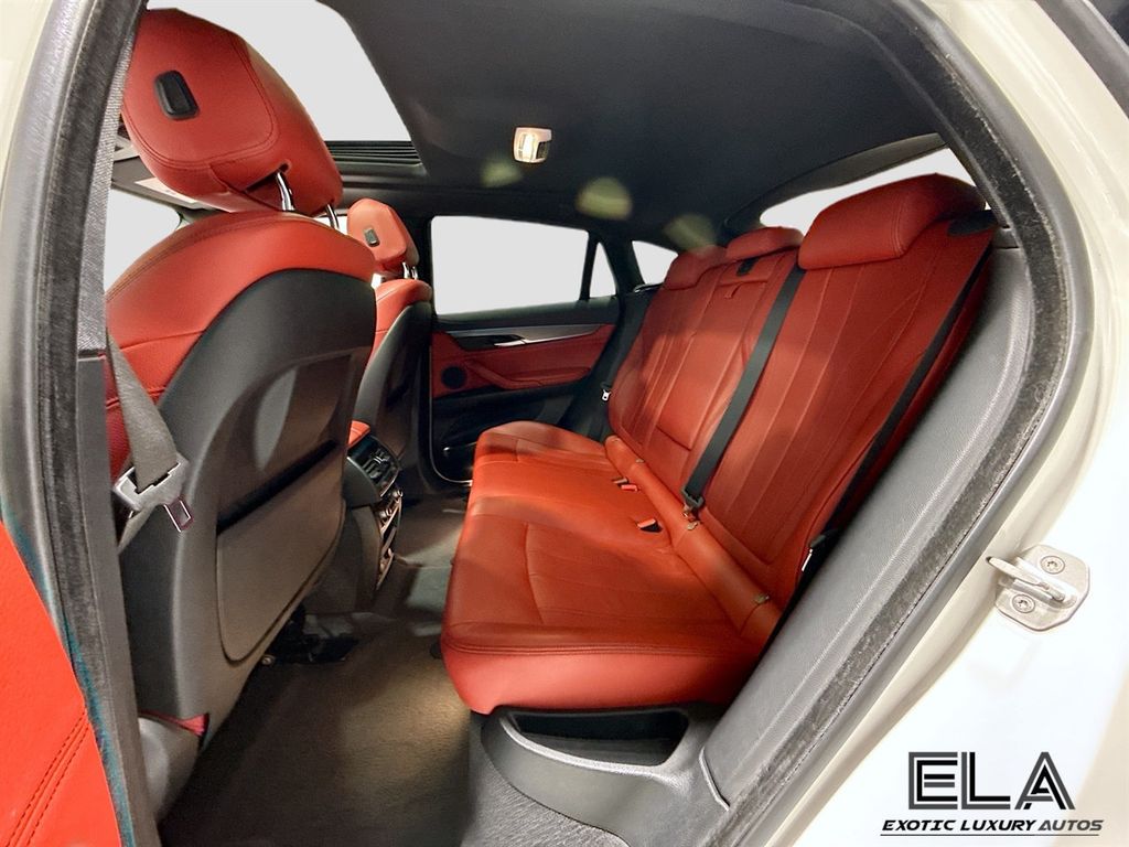 2017 BMW X6 SPORT! M PAK! RED GUTS! DRIVER ASSIST PLUS! PREMIUM PAK! V6!  - 22964600 - 27