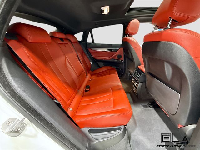 2017 BMW X6 SPORT! M PAK! RED GUTS! DRIVER ASSIST PLUS! PREMIUM PAK! V6!  - 22964600 - 29