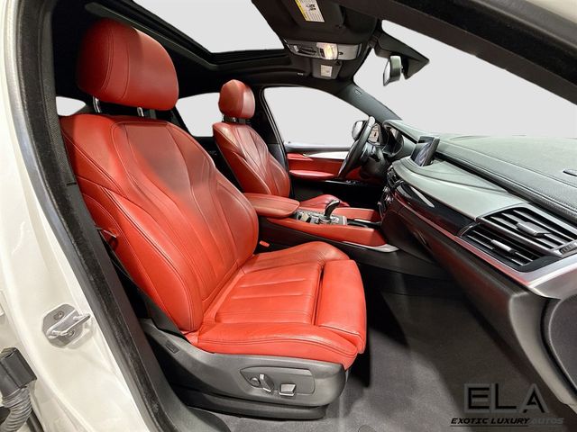 2017 BMW X6 SPORT! M PAK! RED GUTS! DRIVER ASSIST PLUS! PREMIUM PAK! V6!  - 22964600 - 30