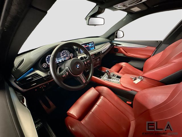 2017 BMW X6 SPORT! M PAK! RED GUTS! DRIVER ASSIST PLUS! PREMIUM PAK! V6!  - 22964600 - 31