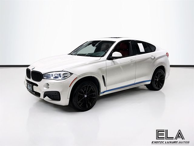 2017 BMW X6 SPORT! M PAK! RED GUTS! DRIVER ASSIST PLUS! PREMIUM PAK! V6!  - 22964600 - 45
