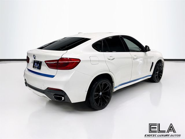 2017 BMW X6 SPORT! M PAK! RED GUTS! DRIVER ASSIST PLUS! PREMIUM PAK! V6!  - 22964600 - 49