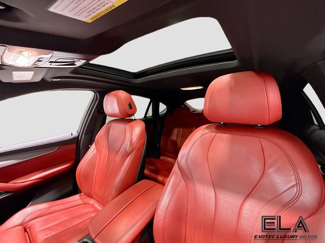 2017 BMW X6 SPORT! M PAK! RED GUTS! DRIVER ASSIST PLUS! PREMIUM PAK! V6!  - 22964600 - 52