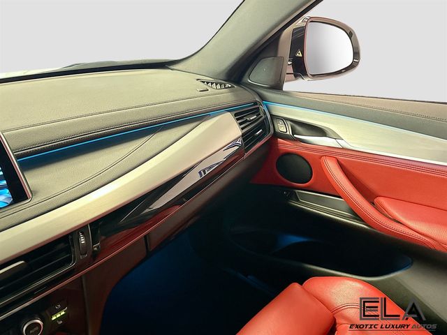 2017 BMW X6 SPORT! M PAK! RED GUTS! DRIVER ASSIST PLUS! PREMIUM PAK! V6!  - 22964600 - 58