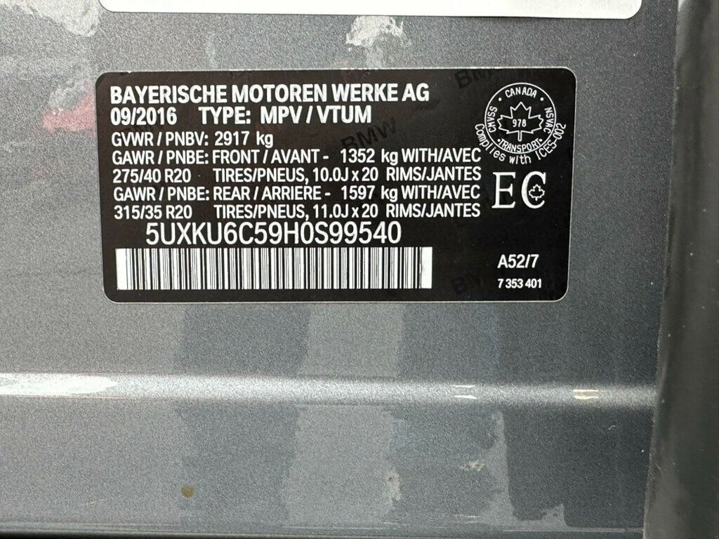 2017 BMW X6 xDrive50i - 23060470 - 47