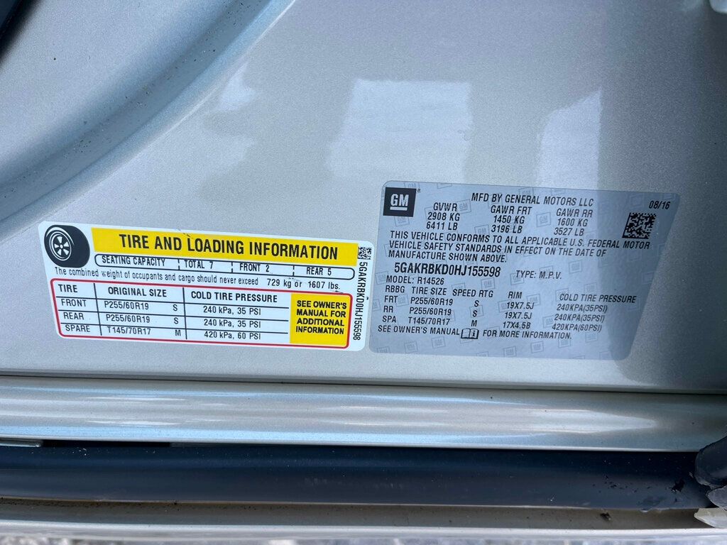 2017 Buick Enclave FWD 4dr Leather - 22976781 - 30