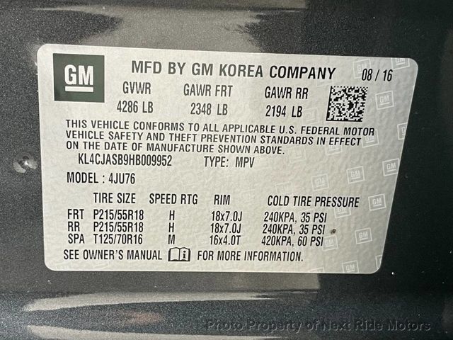 2017 Buick Encore 2017 BUICK ENCORE 1.4L 4D SUV PREFERRED SERVICED 615-730-9991 - 23031773 - 22