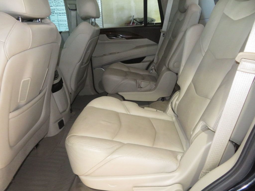 2017 Cadillac Escalade EXTRA CLEAN ESCALADE 3RD ROW SEAT LOW MILES 2 OWNER BLK BEAUTY  - 22938570 - 21