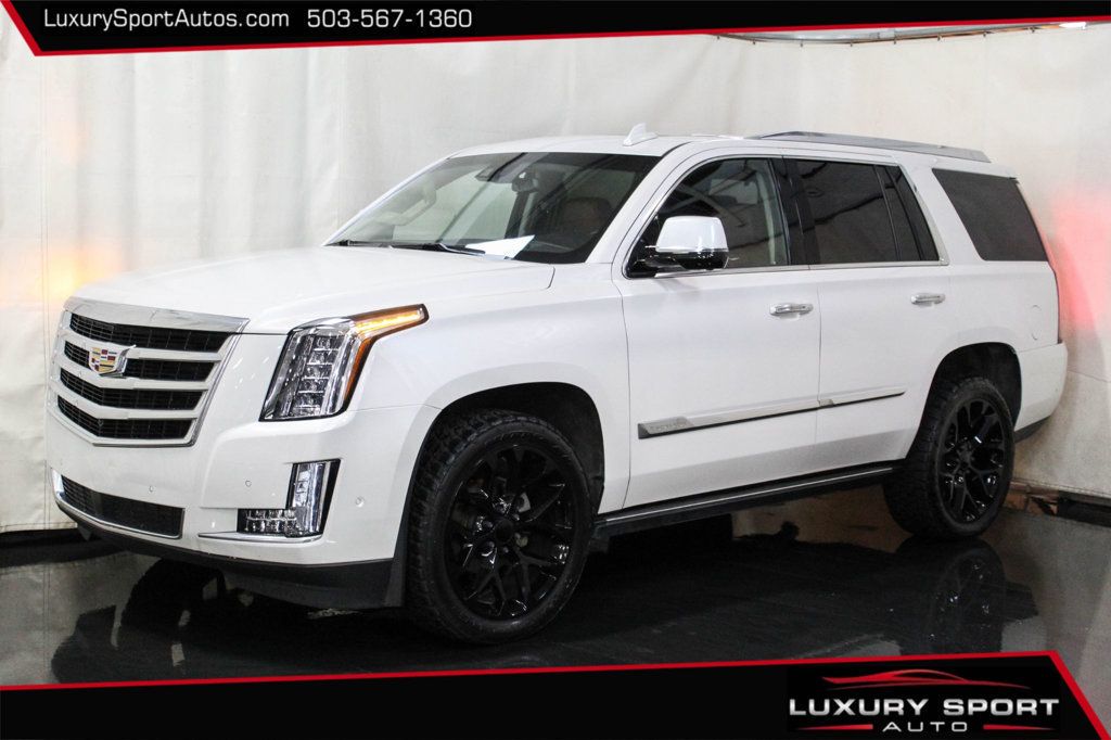 2017 Cadillac Escalade Premium Luxury LOW 76,000 Miles Custom Wheels Loaded - 22591331 - 0