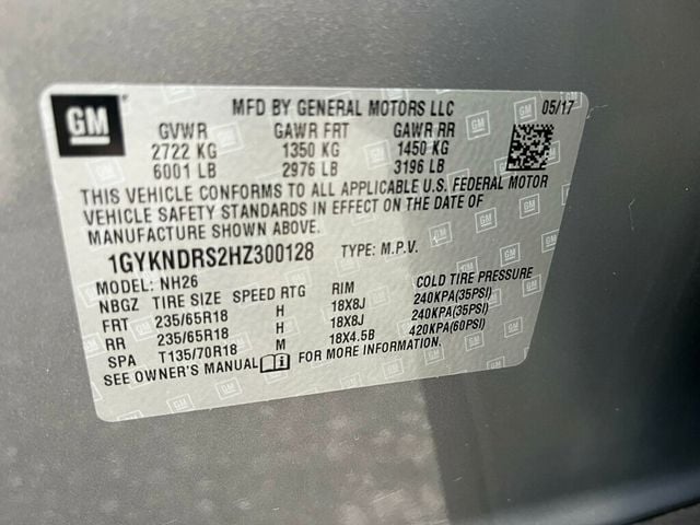 2017 Cadillac XT5 ALL WHEEL DRIVE LUXURY - 23002757 - 32