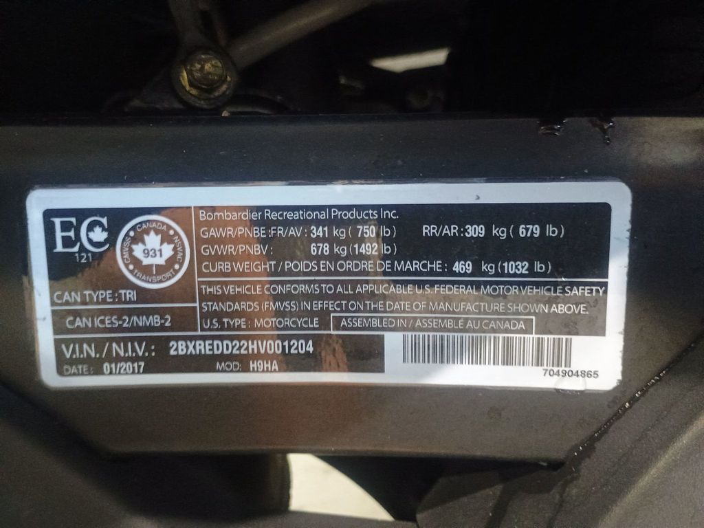 2017 Can-Am Spyder ROADSTER F3-T/F3 L - 22991262 - 27