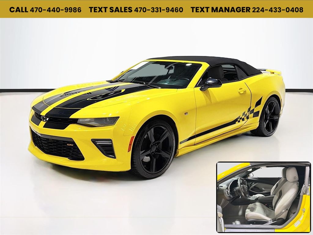 2017 Chevrolet Camaro 2dr Convertible SS w/1SS - 23006638 - 0