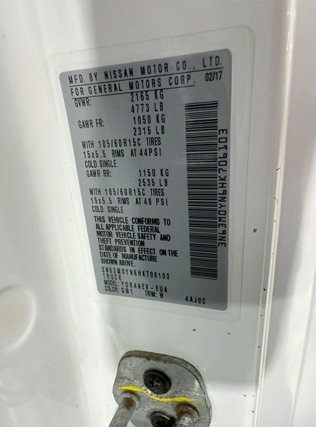 2017 Chevrolet City Express Cargo Van FWD 115" LS - 22948323 - 33