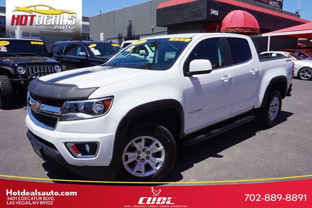 2017 Chevrolet Colorado LT, 4X4, RUNNING BOARDS, TOWING PACKAGE, BED LINER CARPET - 23023732 - 0
