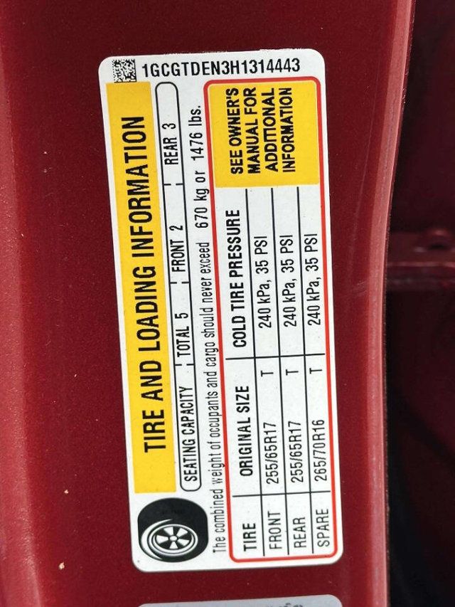 2017 Chevrolet Colorado Z71 4x4 4dr Crew Cab 5 ft. SB - 22944152 - 12