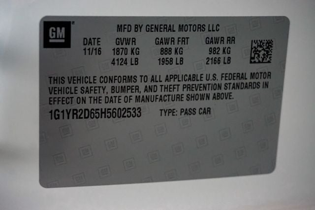 2017 Chevrolet Corvette *Z06 2LZ* *Z07-Performance Pkg* *7-Speed Manual* *Only 6k Miles* - 23000903 - 18