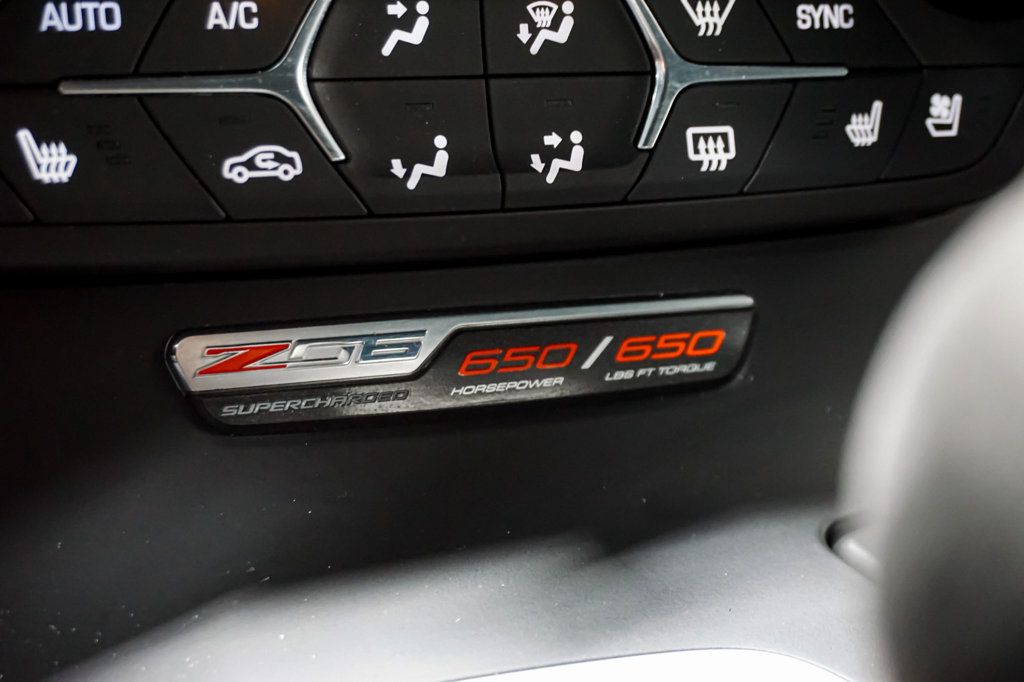 2017 Chevrolet Corvette *Z06 2LZ* *Z07-Performance Pkg* *7-Speed Manual* *Only 6k Miles* - 23000903 - 70