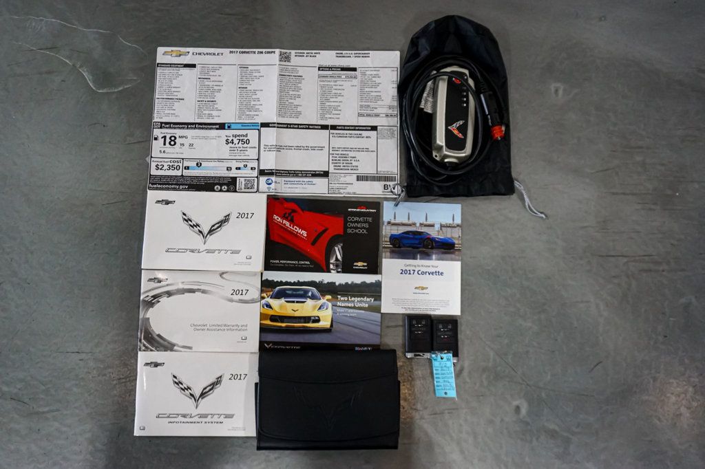 2017 Chevrolet Corvette *Z06 2LZ* *Z07-Performance Pkg* *7-Speed Manual* *Only 6k Miles* - 23000903 - 90