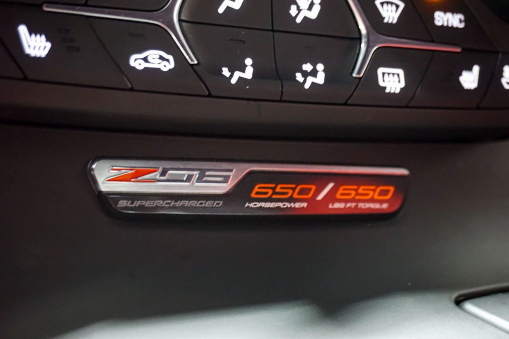 2017 Chevrolet Corvette *Z06 3LZ* *Z07-Performance Pkg* *7-Speed Manual* *Only 15k Miles - 23004262 - 67