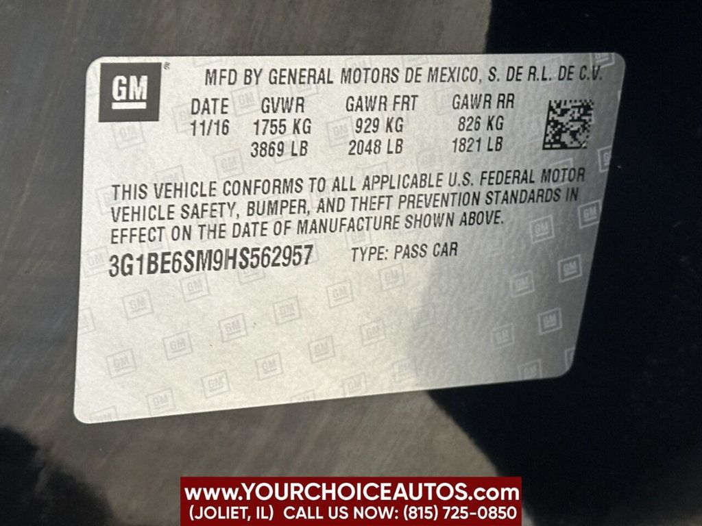 2017 Chevrolet CRUZE 4dr Hatchback Automatic LT - 22378706 - 12