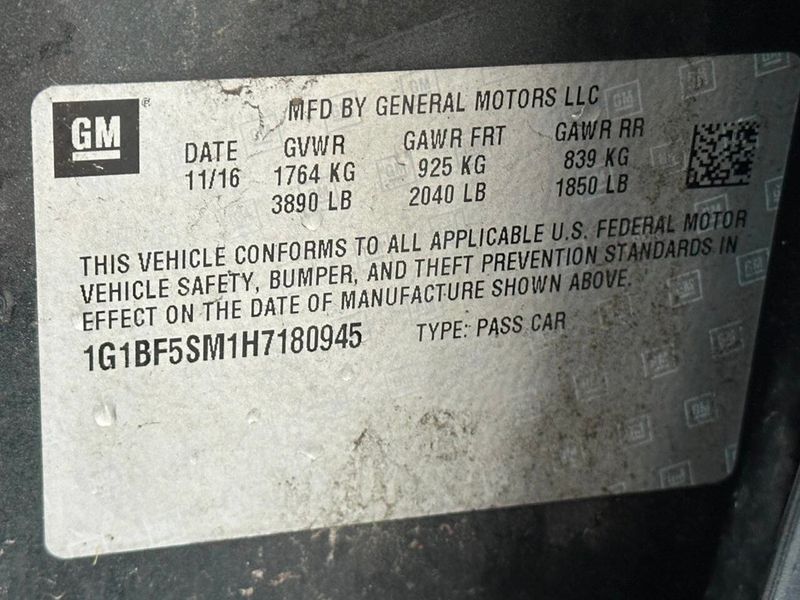 2017 Chevrolet CRUZE 4dr Sedan Automatic Premier - 22898566 - 29