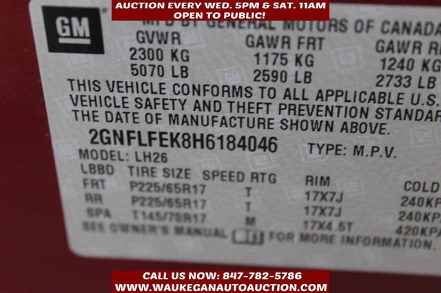 2017 Chevrolet Equinox AWD 4dr LT w/1LT - 22952556 - 9