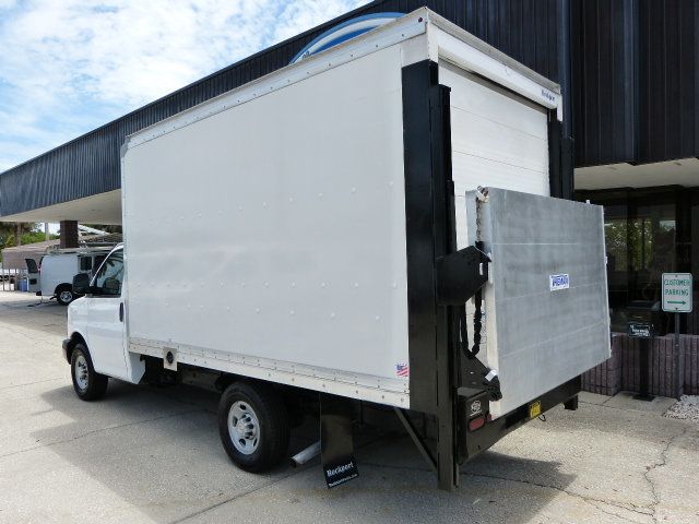 2017 Chevrolet Express Commercial Cutaway 4.8L V8 GAS*3500*SRW*138" WB*12FT ROCKPORT BOX*1,250LB LIFTGATE - 23037823 - 2