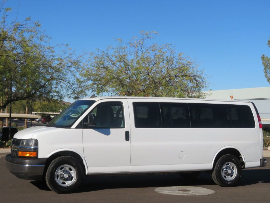 2017 Chevrolet Express Passenger 1OWNER AZ 15 PASSENGER VAN EXTRA CLEAN PEOPLE MOVER 15 SEATS  - 22704471 - 0