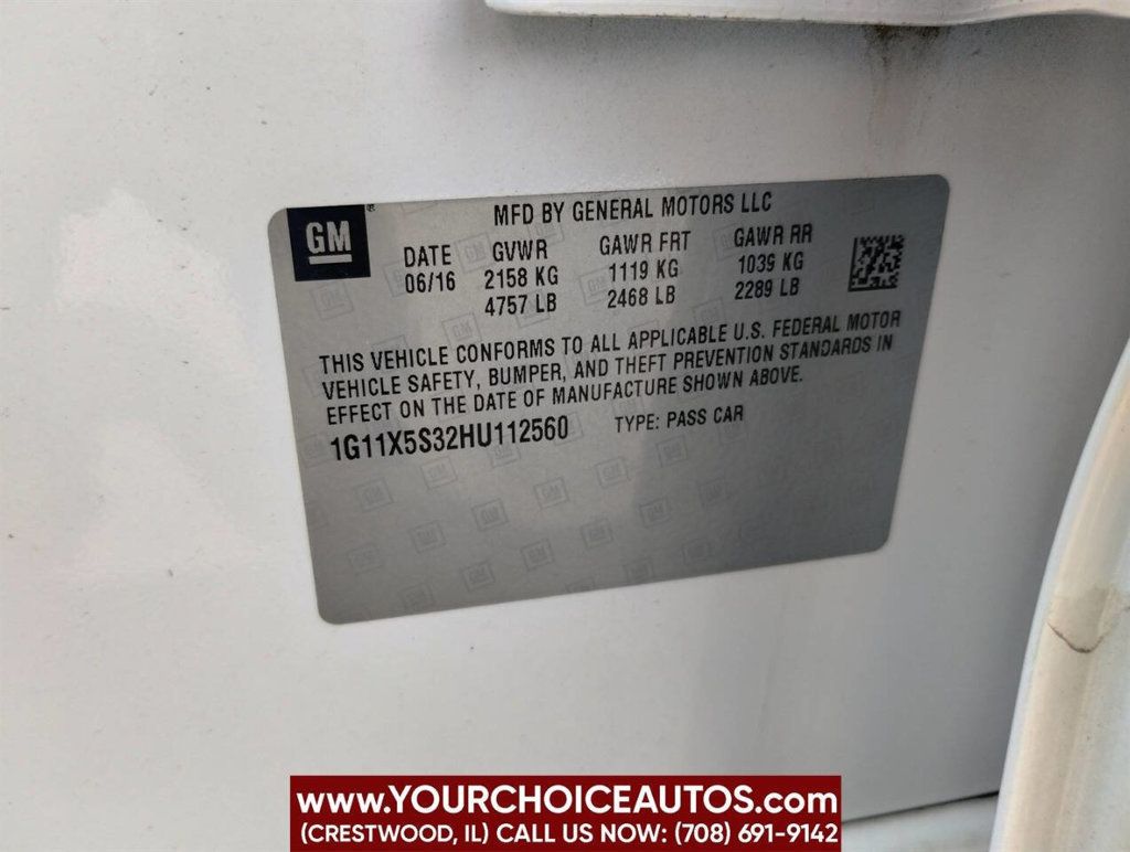 2017 Chevrolet Impala LS Fleet 4dr Sedan - 22896456 - 33