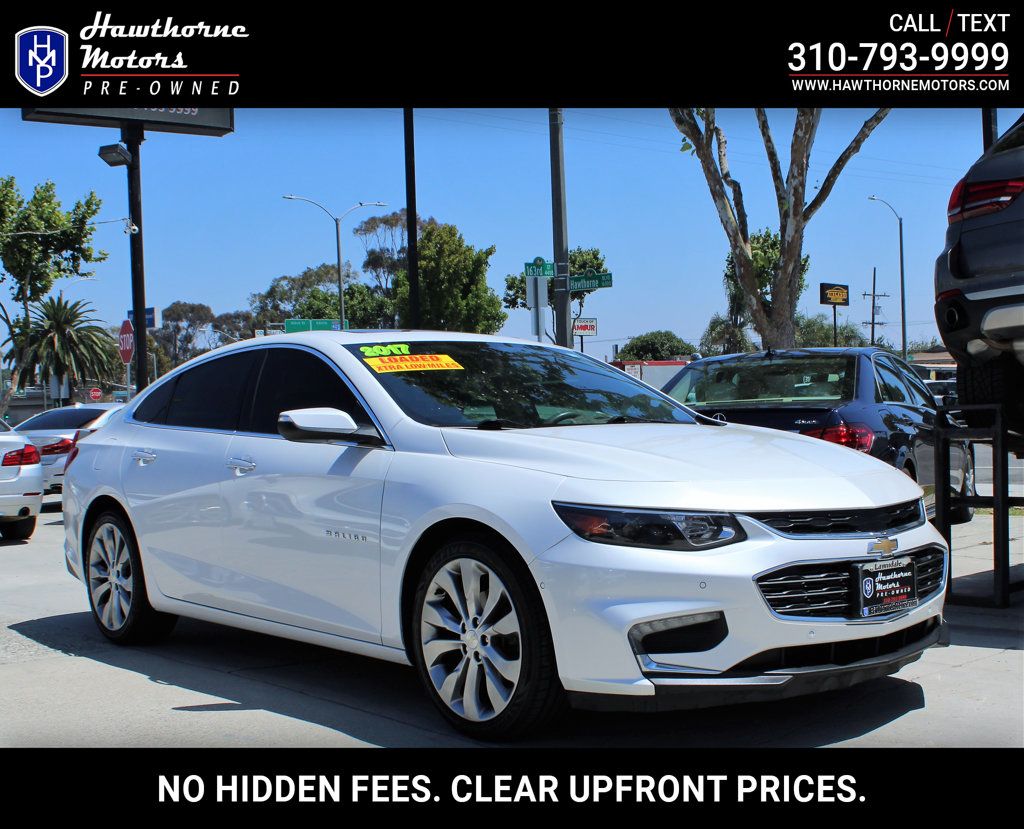 2017 Chevrolet Malibu 4dr Sedan Premier w/2LZ - 23057512 - 0