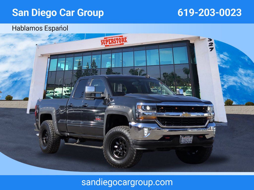 2017 Chevrolet Silverado 1500 2WD Double Cab 143.5" LT w/1LT - 22991923 - 0