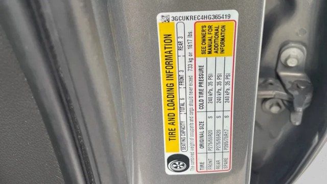 2017 Chevrolet Silverado 1500 4WD Crew Cab 143.5" LT w/1LT - 22990560 - 18