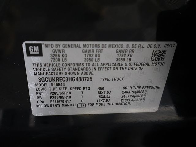 2017 Chevrolet Silverado 1500 4WD Crew Cab 143.5" LT w/1LT - 22941239 - 43