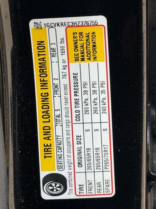 2017 Chevrolet Silverado 1500 4WD Double Cab 143.5" LT w/1LT - 23005207 - 17