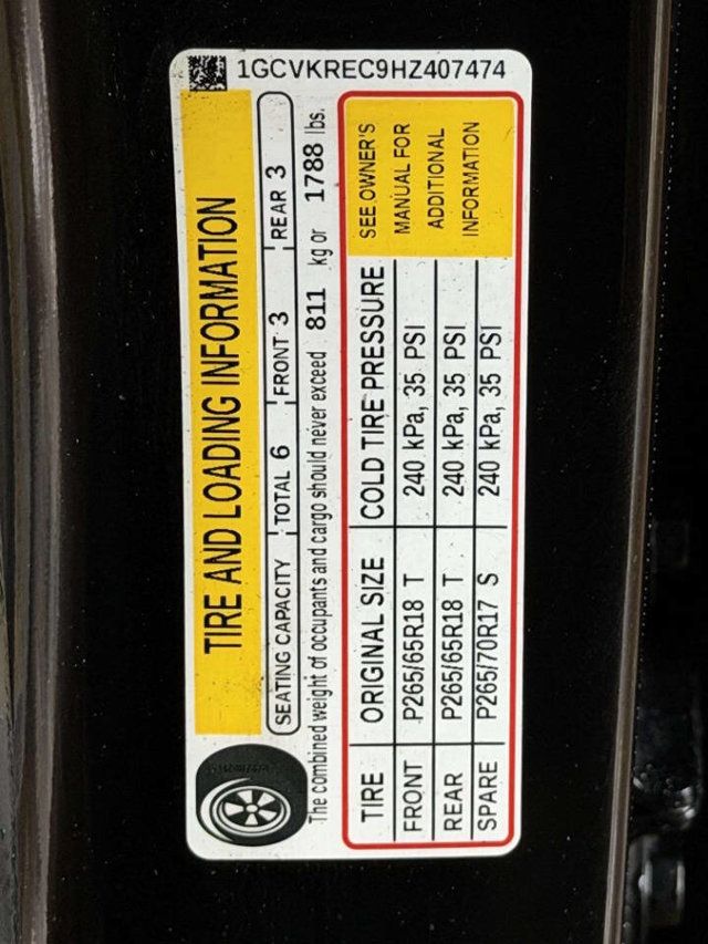 2017 Chevrolet Silverado 1500 4WD Double Cab 143.5" LT w/1LT - 23006803 - 13