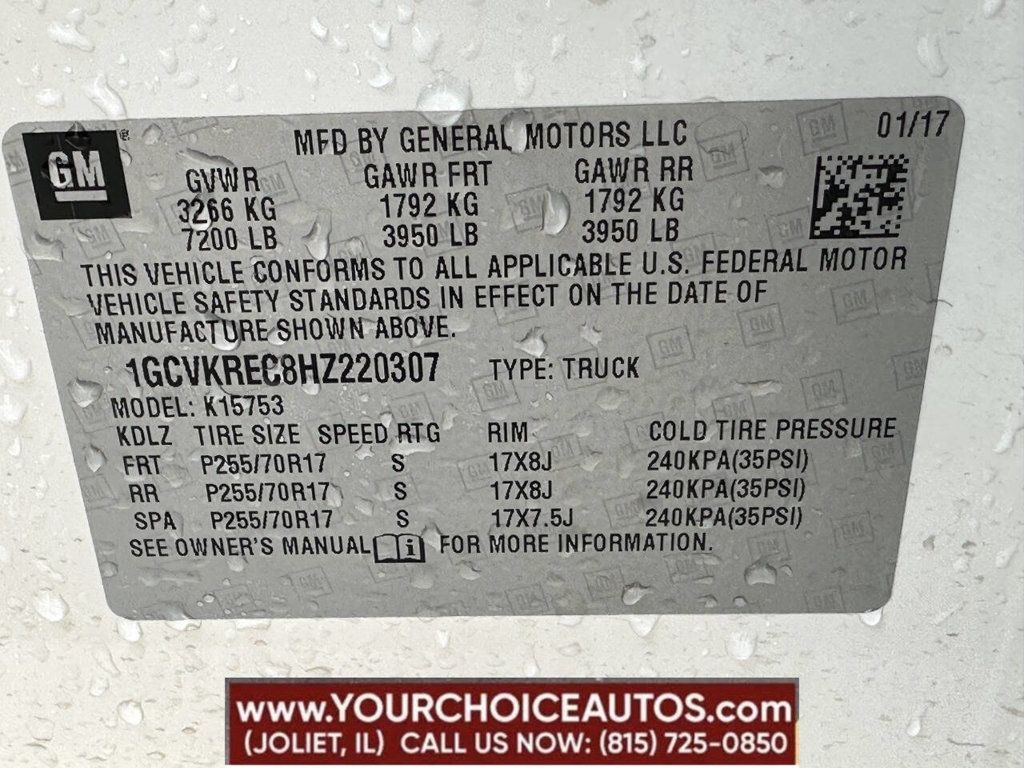 2017 Chevrolet Silverado 1500 4WD Double Cab 143.5" LT w/1LT - 23012254 - 13