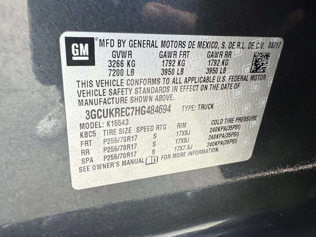 2017 Chevrolet Silverado 1500 LT 4x4 4dr Crew Cab 5.8 ft. SB - 22929895 - 28